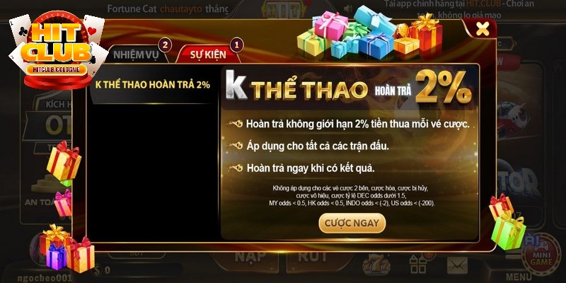 Hit club quan tâm đến quyền lợi của thành viên